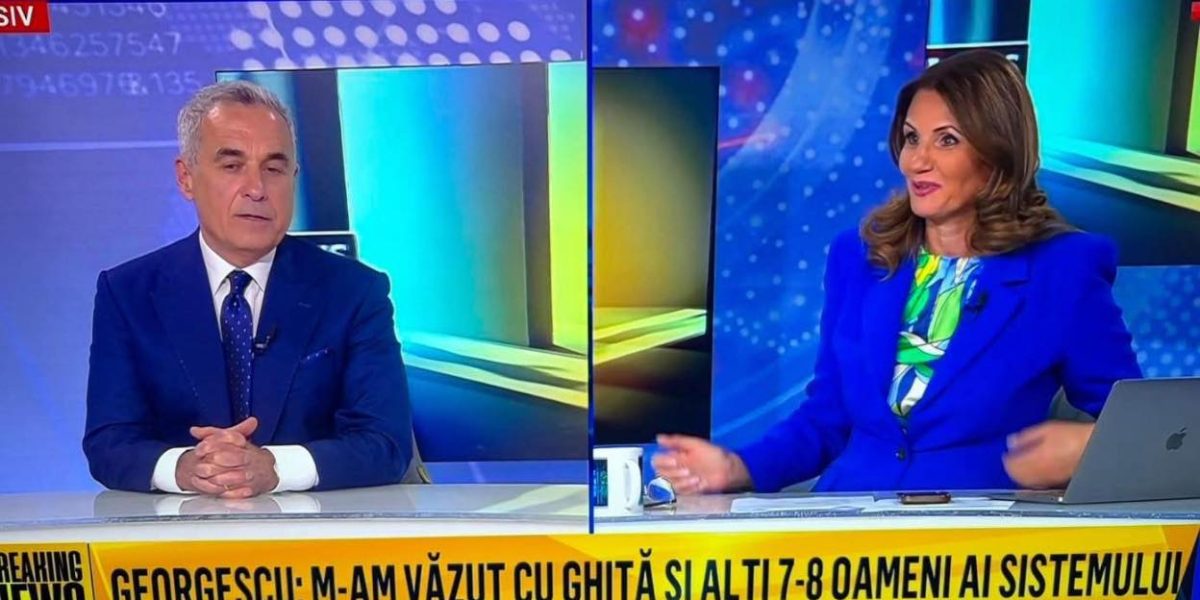 Călin Georgescu sare în apărarea Realitatea Plus și Gold FM: Democrația, invocată în scandalul Gușă