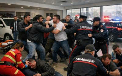 Bătaie generală la o negociere auto: Români, indieni și pakistanezi, la spital