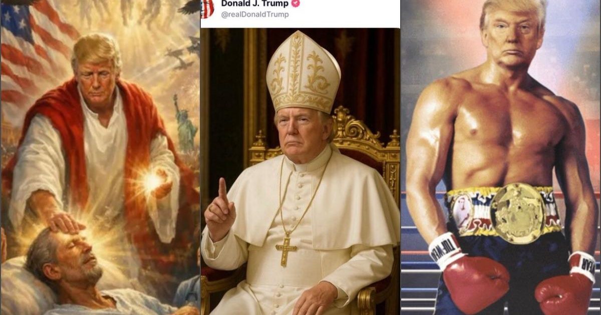 Meme-uri deepfake cu Donald Trump: De la Isus la Rocky, atac la MAGA?
