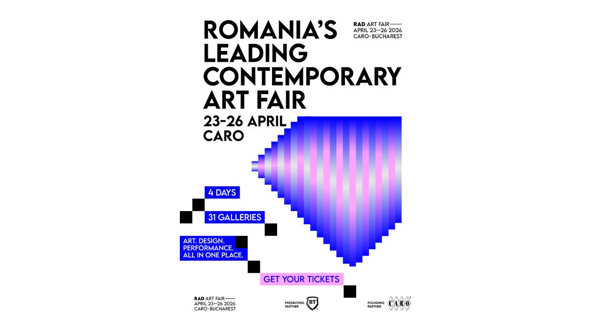 CARO și RAD ART FAIR, parteneriat inedit pentru susținerea artei