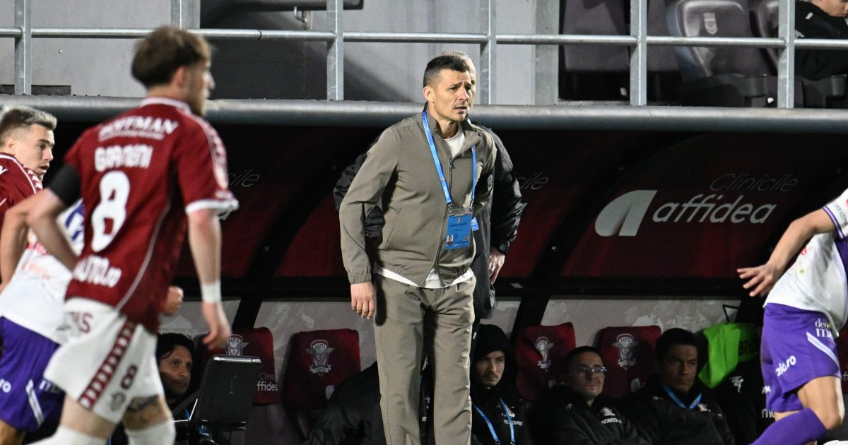Gâlcă, criză de nervi monumentală la Rapid: Show cu fotbaliștii lui Șucu