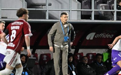 Gâlcă, criză de nervi monumentală la Rapid: Show cu fotbaliștii lui Șucu