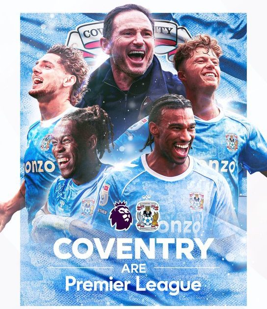 Coventry, după 25 de ani în liga inferioară, a promovat în Premier League!