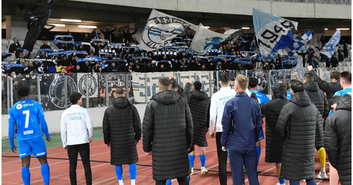 Revoltă la Craiova după eșecul cu Cluj: Fanii, furioși pe echipă