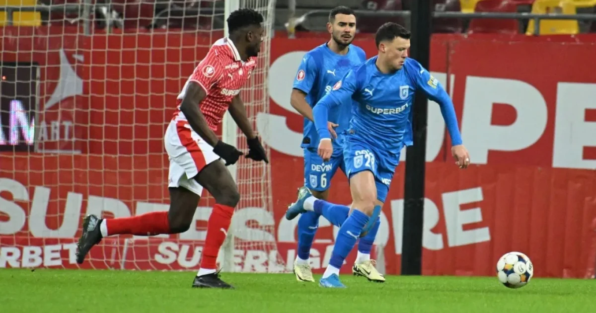 Dinamo învinge U Cluj în play-off: Victorie dramatică cu 2-1