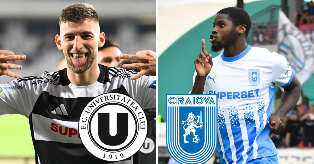 Coincidența care „aprinde” derby-ul Craiova – U Cluj: Ce se întâmplă