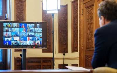 Nicușor Dan, la o întâlnire de anvergură cu lideri din întreaga lume