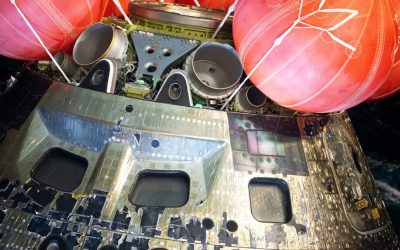 Orion, capsula NASA arsă de viu: A rezistat la peste 2000 grade C