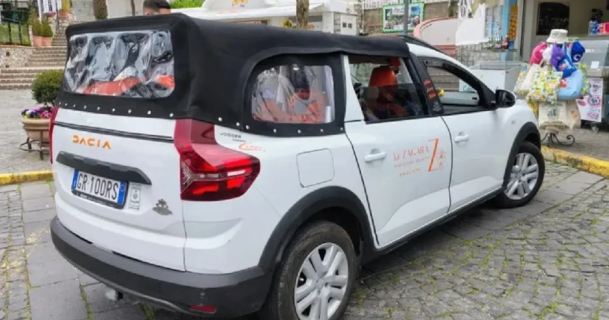 Dacia, model unicat: Decapotabilă, 7 locuri și nevăzută până acum în România