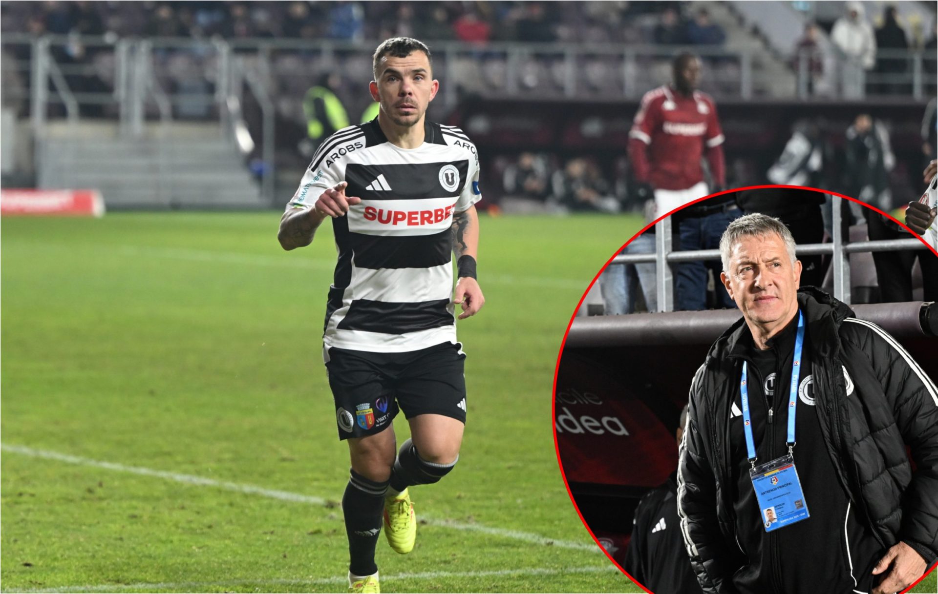 Nistor, schimbat forțat în Rapid – U Cluj, a reacționat nervos și a plecat direct la vestiare Dan Nistor, mijlocașul echipei U Cluj, a avut o ieșire nervoasă la finalul primei reprize a meciului cu Rapid, din cadrul play-off-ului Superligii