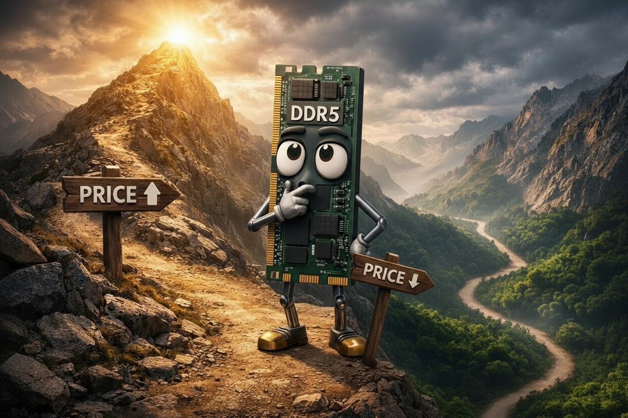 Prețurile memoriilor ddr5 explodează în t2