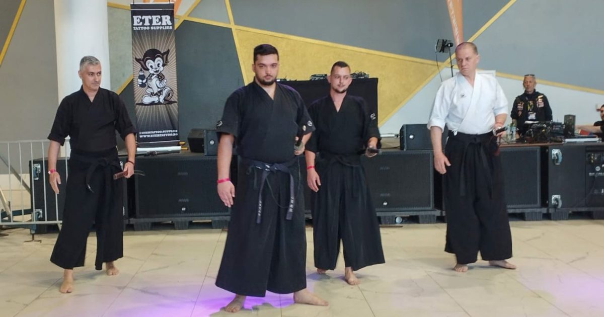 Kenjutsu, arta sabiei la Timișoara: Demonstrație spectaculoasă a maeștrilor