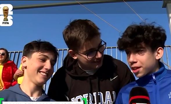 Gest impresionant pentru Tricolore: Fanii României, spectacol pentru Cipru