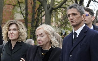 Răzvan Lucescu, discurs emoționant la slujba lui Mircea Lucescu în biserică