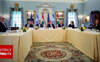 Israel și Liban, pas important la Washington: Tratat de pace pe masă