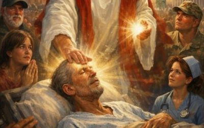 Imaginea controversată: Donald Trump, vindecător precum Iisus