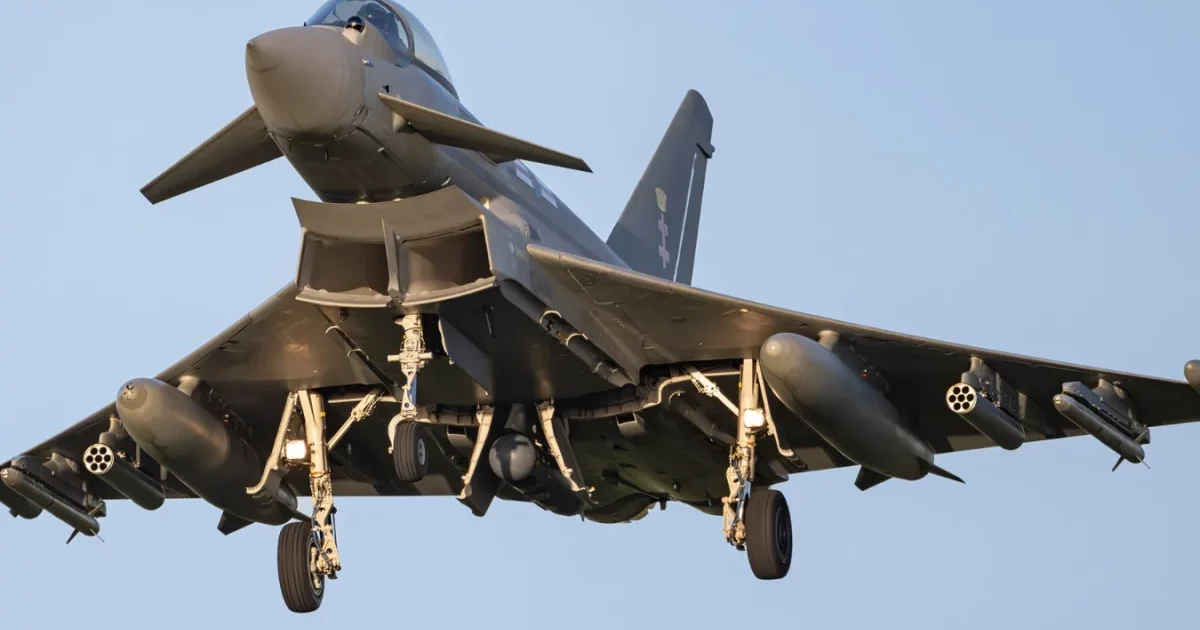 Eurofighter Typhoon, as înfrunta dronele: Costuri mici, efect maxim