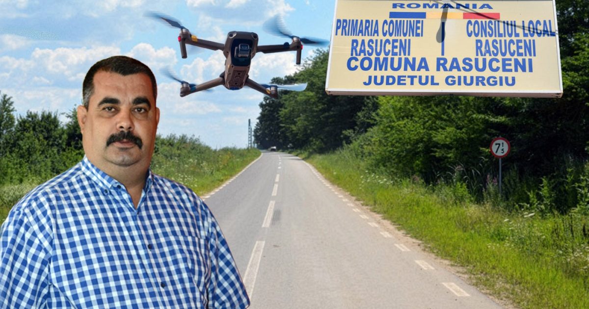 Comuna săracă din România, cu drone și parcări monitorizate video