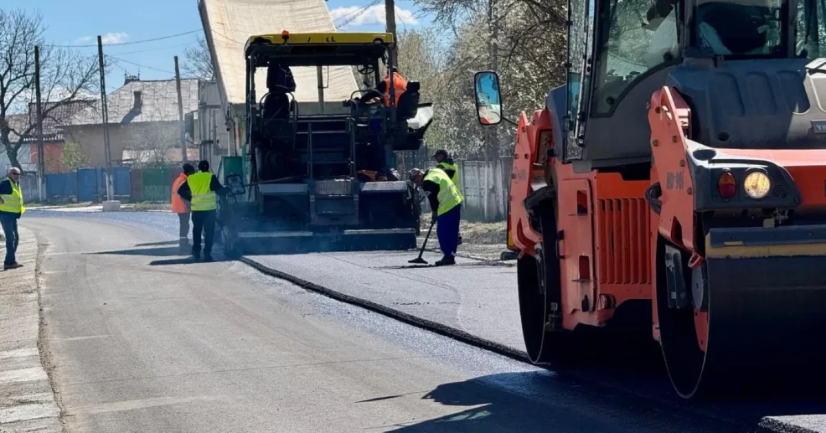 Lucrări de modernizare pe drumurile județene din Vâlcea: VIDEO