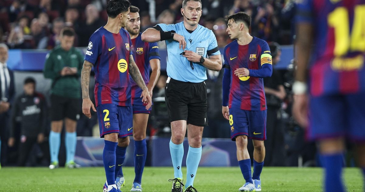 Barcelona, furioasă după meci: Kovacs și Turpin, reclamați la UEFA