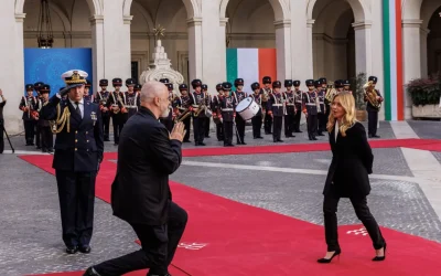 Premier european, gest INCREDIBIL în fața Giorgiei Meloni