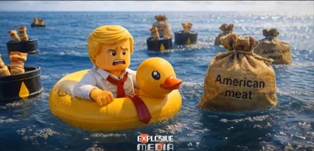 YouTube, scandal cu AI: Trump, figurină LEGO într-un clip pro-iranian!