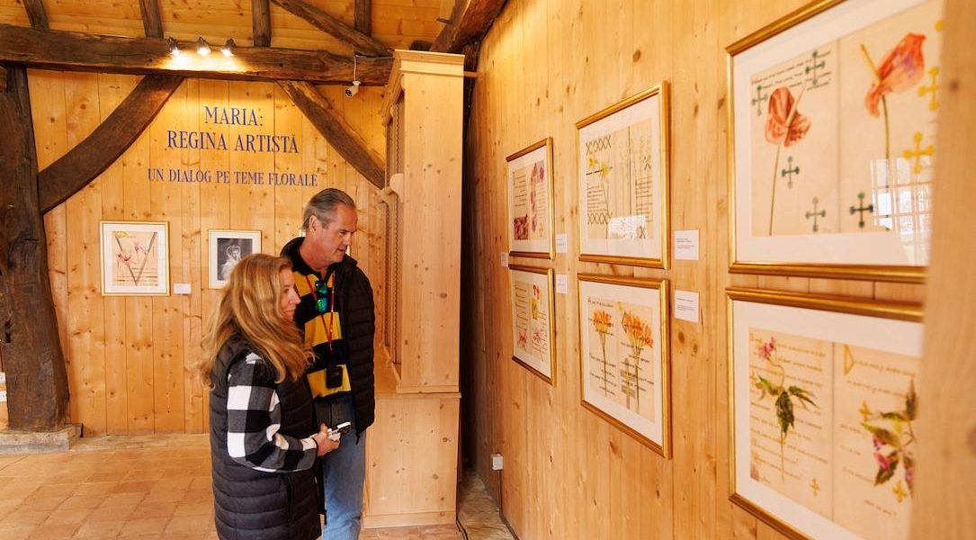 Expoziția regina maria: Artistul ajunge la casa regelui charles din viscri