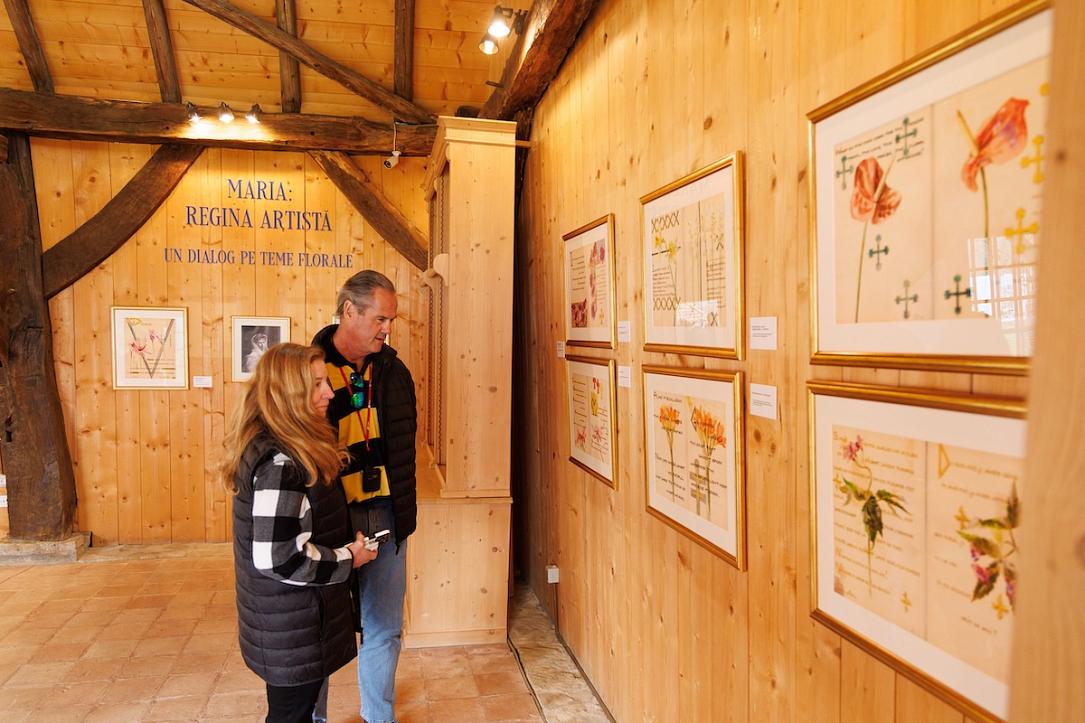 Expoziția regina maria: Artistul ajunge la casa regelui charles din viscri