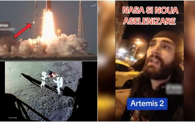 Adevărul despre pămîntul plat și AI: Misiunea Artemis 2, ținta conspiraționiștilor
