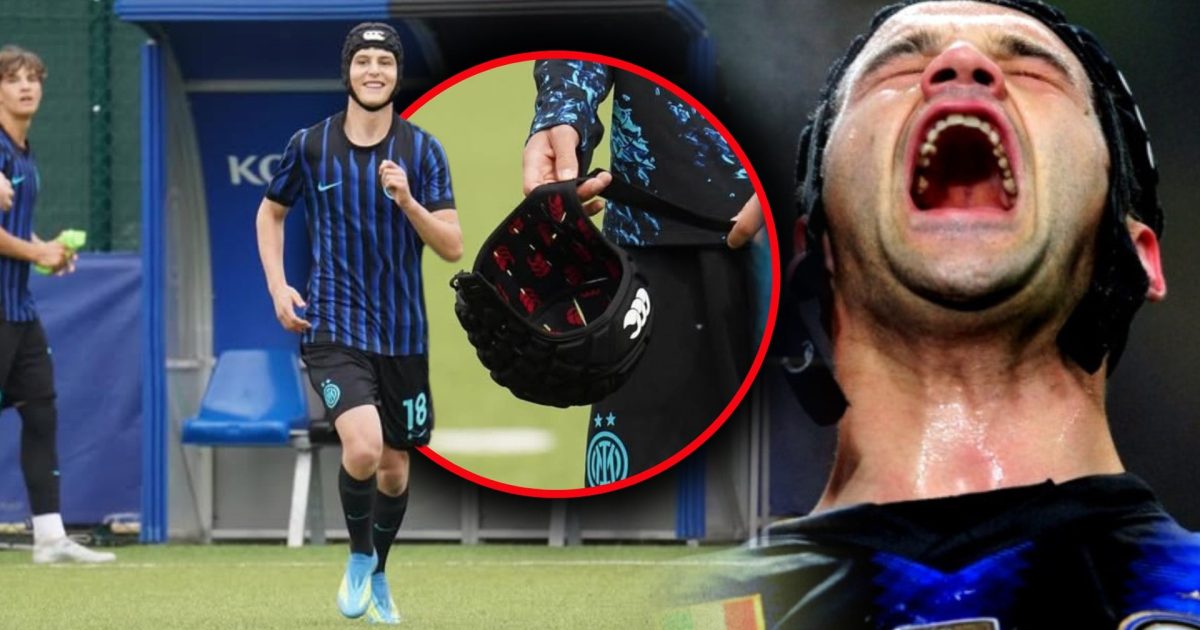 Chivu de la juniori, operat pe creier. Poartă cască ca eroul Inter