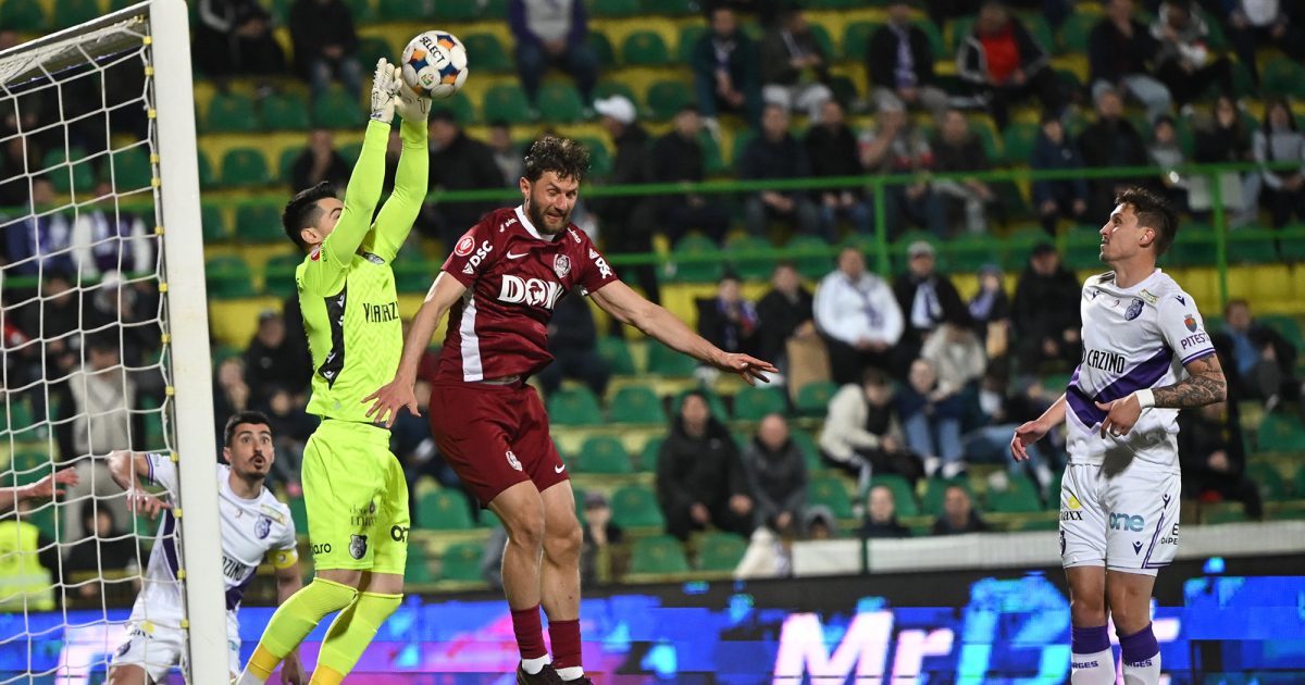 Argeș, învinsă acasă de CFR Cluj în Superligă: 0-1