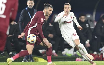 CFR Cluj – Dinamo, 0-1! „Câinii” au mușcat primii prin Alex Pop în Play-off!