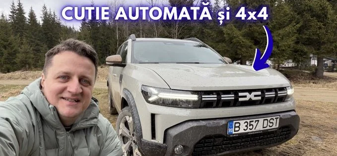 Duster și Bigster, testate offroad cu motorul Hybrid-G 150 4×4