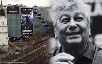 Mircea Lucescu, omagiat la km 0: Bucureștiul se înclină în fața „Il Luce”