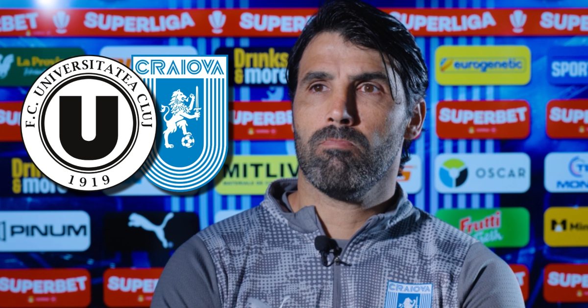 Coelho, cu îndoieli înaintea duelului U Cluj – Craiova