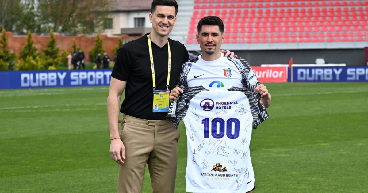 Cea de-al 100-lea meci pentru Chindia: Daniel Celea, erou pe teren!