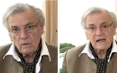 Florin Piersic, imaginea uluitoare la 90 de ani: Actorul, cu baston și schimbat