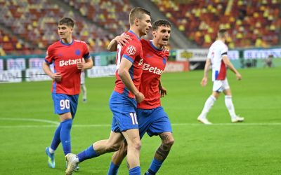 FCSB, spectacol cu 4 goluri într-o repriză! Galațiul, demolat de echipa lui Mirel Rădoi