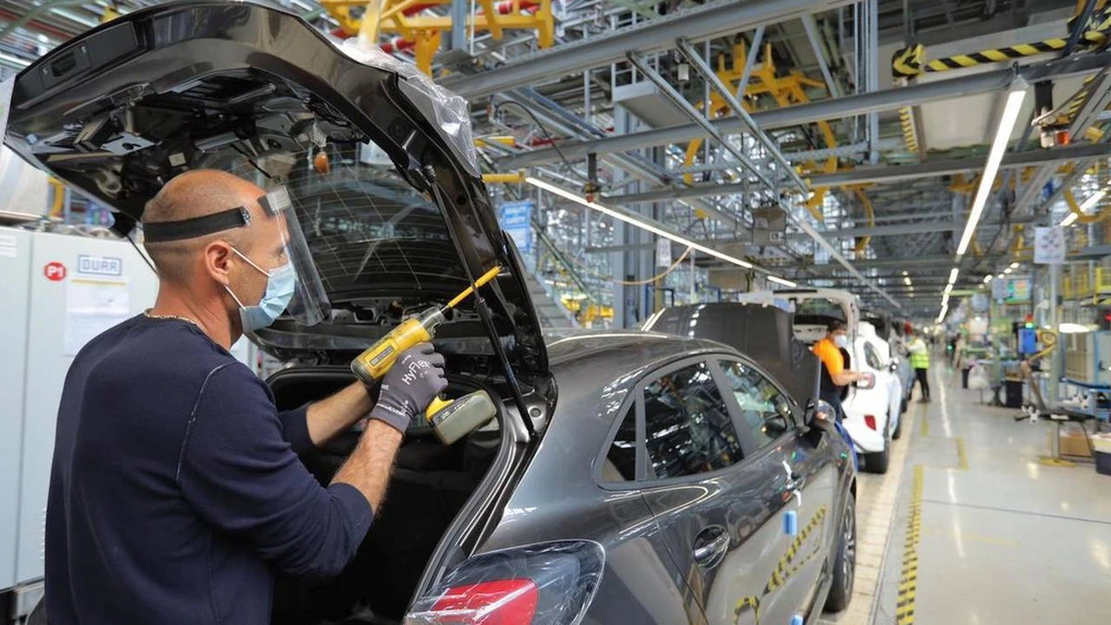 Producția auto din România, în picaj: -5,4% în trimestrul I 2026