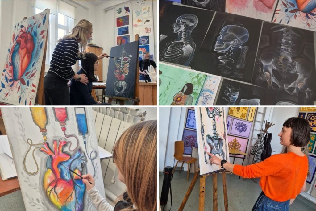 Expoziție medicală inedită la SJU Buzău: Arta și vindecarea se întâlnesc!