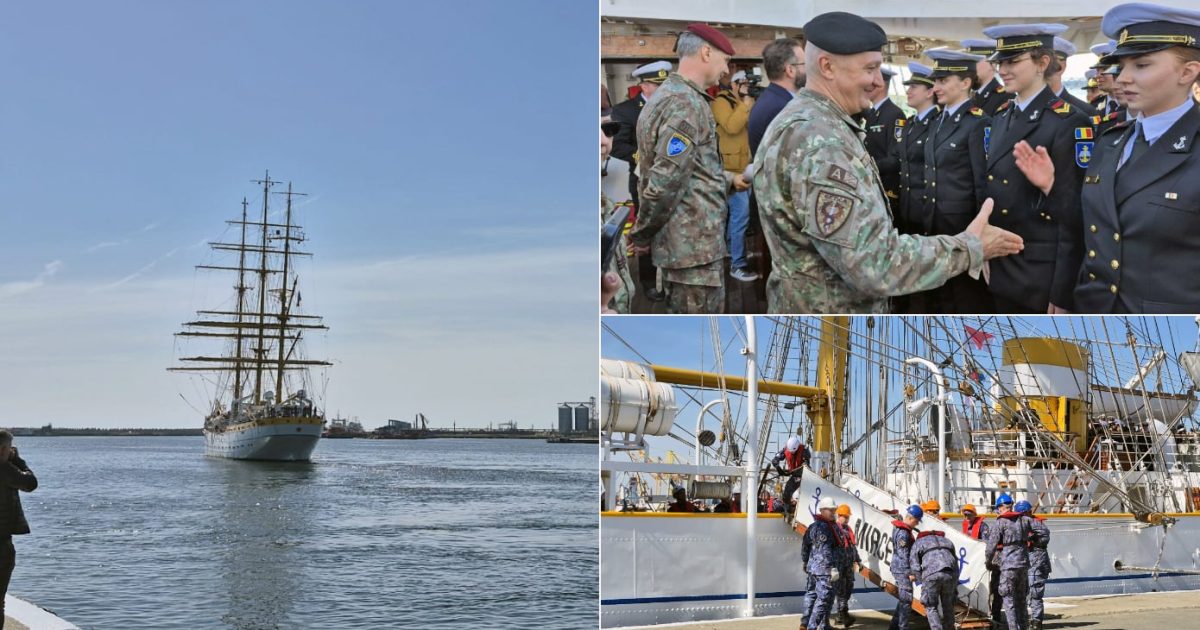 Mircea, în marș internațional: Nava-școală va ajunge în 15 porturi în cinci luni