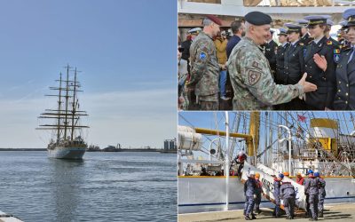 Mircea, în marș internațional: Nava-școală va ajunge în 15 porturi în cinci luni