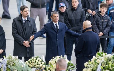 Răzvan Lucescu, adio emoționant pentru Mircea în biserică