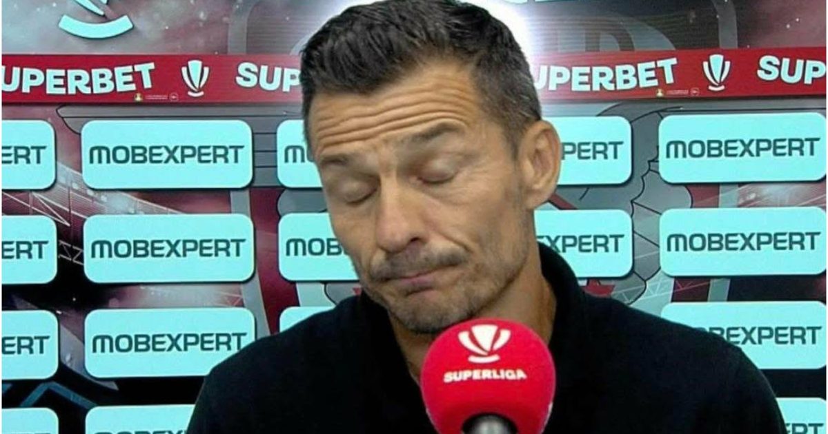 Gâlcă, contestat violent de fanii Rapidului după egalul cu FC Argeș