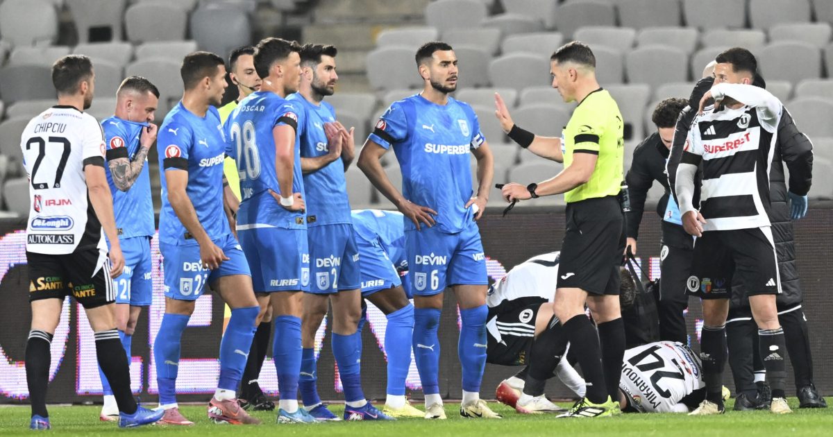 Etapă nebună la Cluj: Etim, eliminat de Kovacs în minutul 20, U Cluj – U Craiova