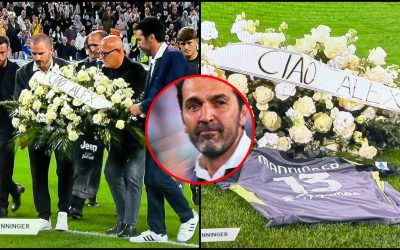 Buffon, comemorare emoționantă pentru un fost coleg de la Juventus, cu lacrimi în ochi