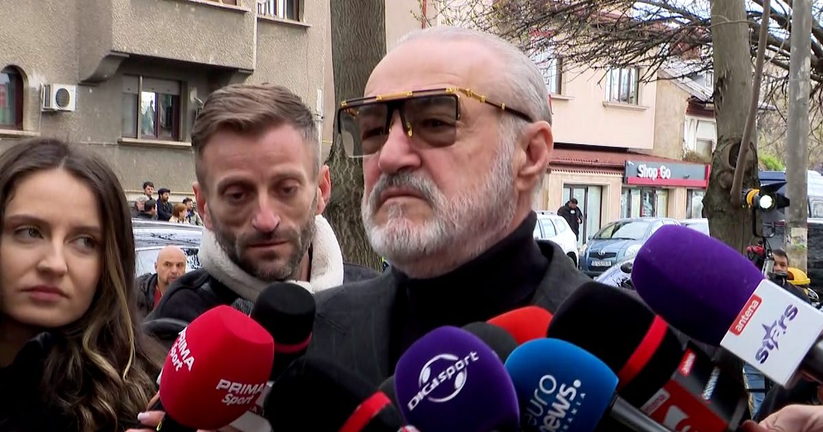 Becali, uimit la înmormântarea lui Mircea Lucescu: „Nu se mai naște nimeni!”