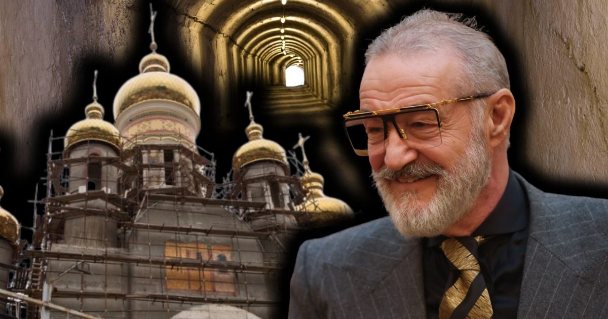 Becali a investit 20 milioane € într-un buncăr antiatomic la biserică