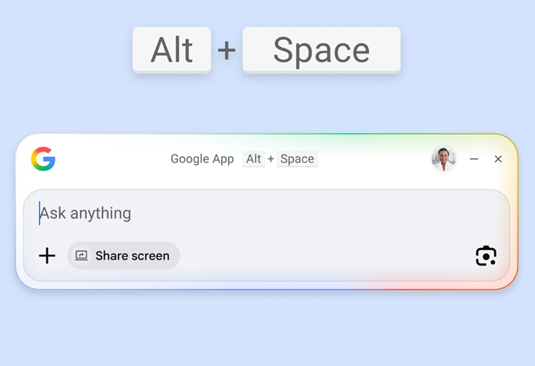 Google aduce Search și AI pe desktop: Windows, gata de revoluție