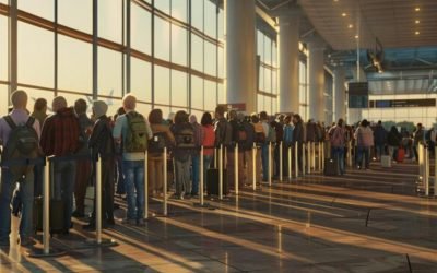 Europa, haos în aeroporturi: Pasageri leșină la cozi! Zboruri goale din cauza sistemului